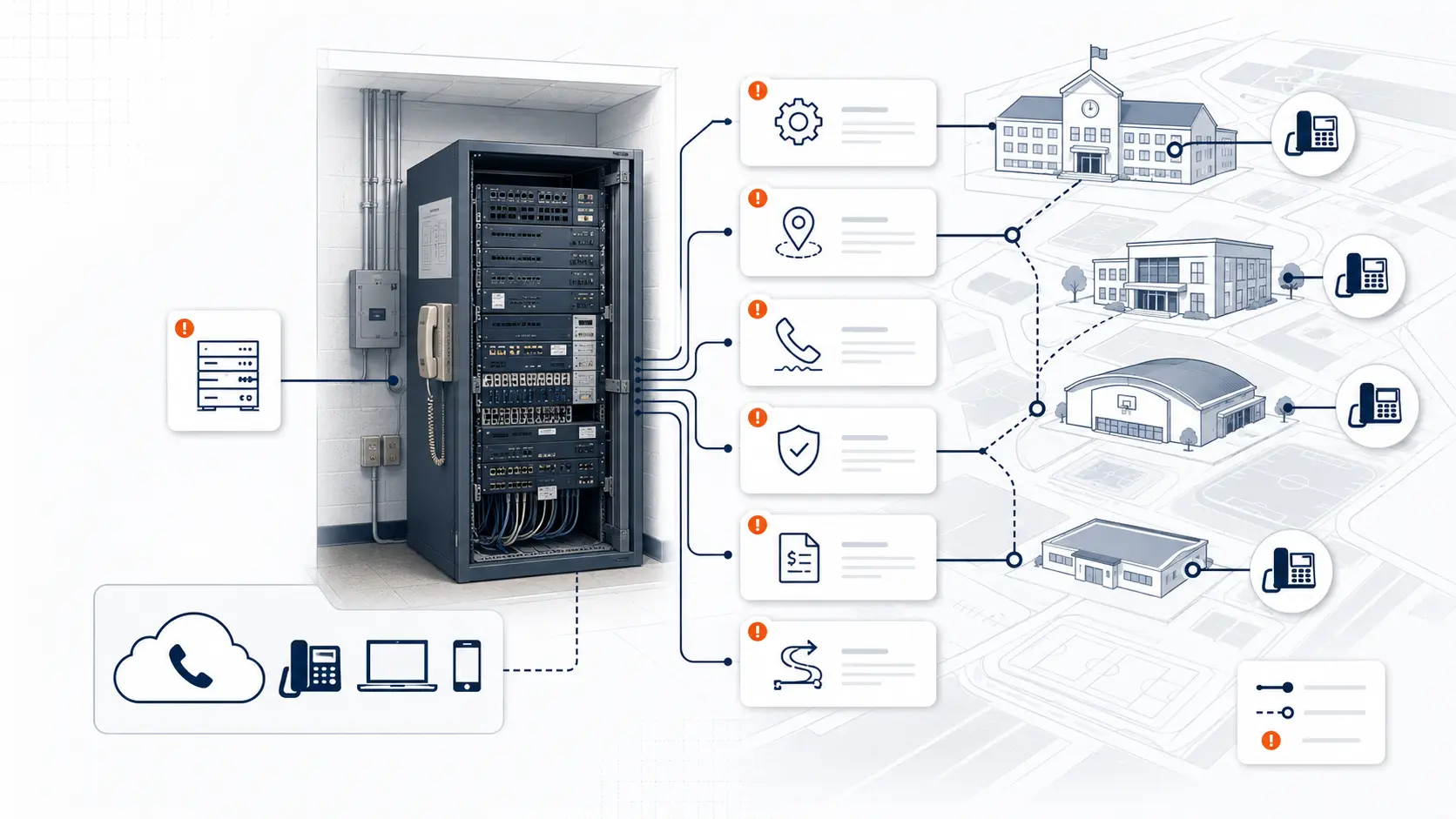 Featured image for Legacy PBX Risk in K-12 School Districts.
